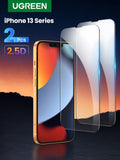 Automotive Decor: UGREEN 80967 Full Coverage HD Tempered Glass Screen Protector with Precise-Align Applicator for iPhone 13/13 Pro (2-Pack)