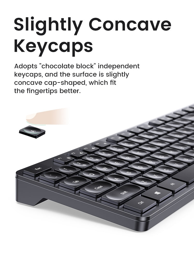 Video Games: UGREEN 90250 104-Key layout 2.4G Wireless Keyboard