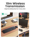 Video Games: UGREEN 90250 104-Key layout 2.4G Wireless Keyboard