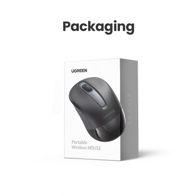 Mouse & Accessories: UGREEN 90371 Mini Portable Wireless Mouse