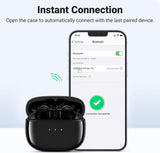 Work Safety Protective Equipment: UGREEN 90401 HiTune T3 Active Noise-Cancelling Wireless Earbuds (Black)