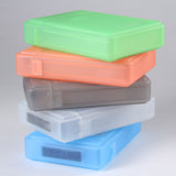 Hard Drives: External 3.5" IDE SATA HDD Anti-Static hdd storage Box (Clear)
