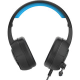 Over Ear Headphones: HP DHE-8011UM USB + 3.5mm with LED Stereo Gaming Headset