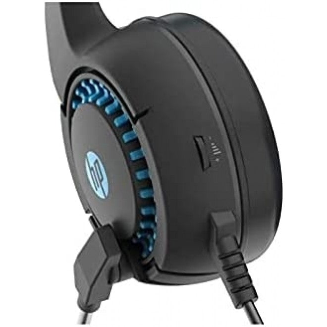 Over Ear Headphones: HP DHE-8011UM USB + 3.5mm with LED Stereo Gaming Headset