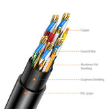 Computer Cables & Adapters: Simplecom CAH510 Ultra High Speed HDMI 2.1 Cable 48Gbps 8K@60Hz Slim Flexible 1M