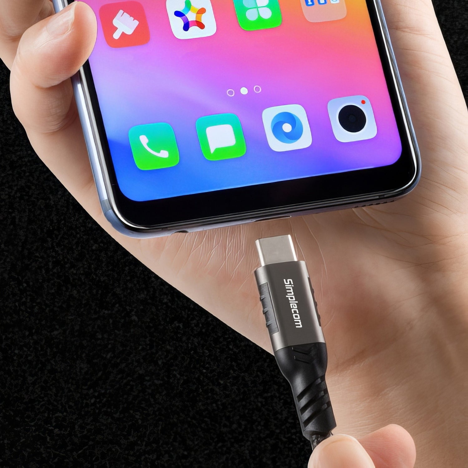 Computer Cables & Adapters: Simplecom CAU510 USB-A to USB-C Data and Charging Cable USB 3.2 Gen2 10Gbps 1M