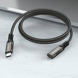 Computer Cables & Adapters: Simplecom CAU610 USB-C Male to Female Extension Cable USB 3.2 Gen2 PD 100W 20Gbps 1M