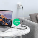 Computer Cables & Adapters: Simplecom CAU610 USB-C Male to Female Extension Cable USB 3.2 Gen2 PD 100W 20Gbps 1M