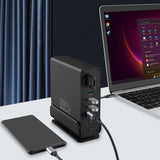 Computer Monitors & Accessories: Simplecom CHT815 15-in-1 USB-C 4K Triple Display MST Docking Station with Dual HDMI DP