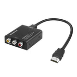 Audio Accessories: Simplecom CM401v2 Composite AV CVBS to HDMI Video Converter 1080p Upscaler Alloy Case