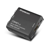 Audio Accessories: Simplecom CM401v2 Composite AV CVBS to HDMI Video Converter 1080p Upscaler Alloy Case