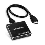 TVs & Accessories: Simplecom CM412 HDMI 2.0 1x2 Splitter 1 IN 2 Out 4K@60Hz HDR10 2 Port HDMI Duplicator