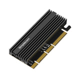 Desktops & Accessories: Simplecom EC415B NVMe M.2 SSD to PCIe x4 x8 x16 Expansion Card with Aluminium Heat Sink Black