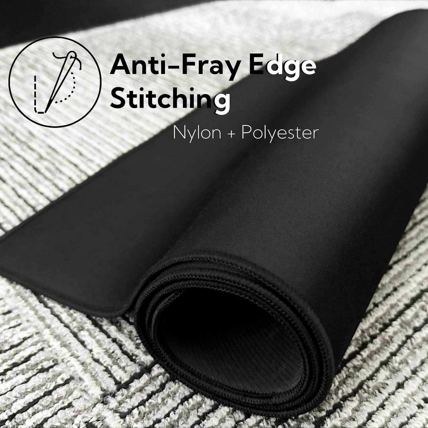 AOC GP100XL Gaming Mouse Pad with Jessey Fabric Surface+Anti-Slip Size: 80x30x0.3cm