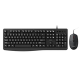 AOC KM170B/97 Wired Home & Office Keyboard + Mouse Combo 1.5M cables Black