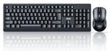 AOC KM210B/97 Home & Office Wireless Keyboard & Mouse Combo 2.4G USB Black