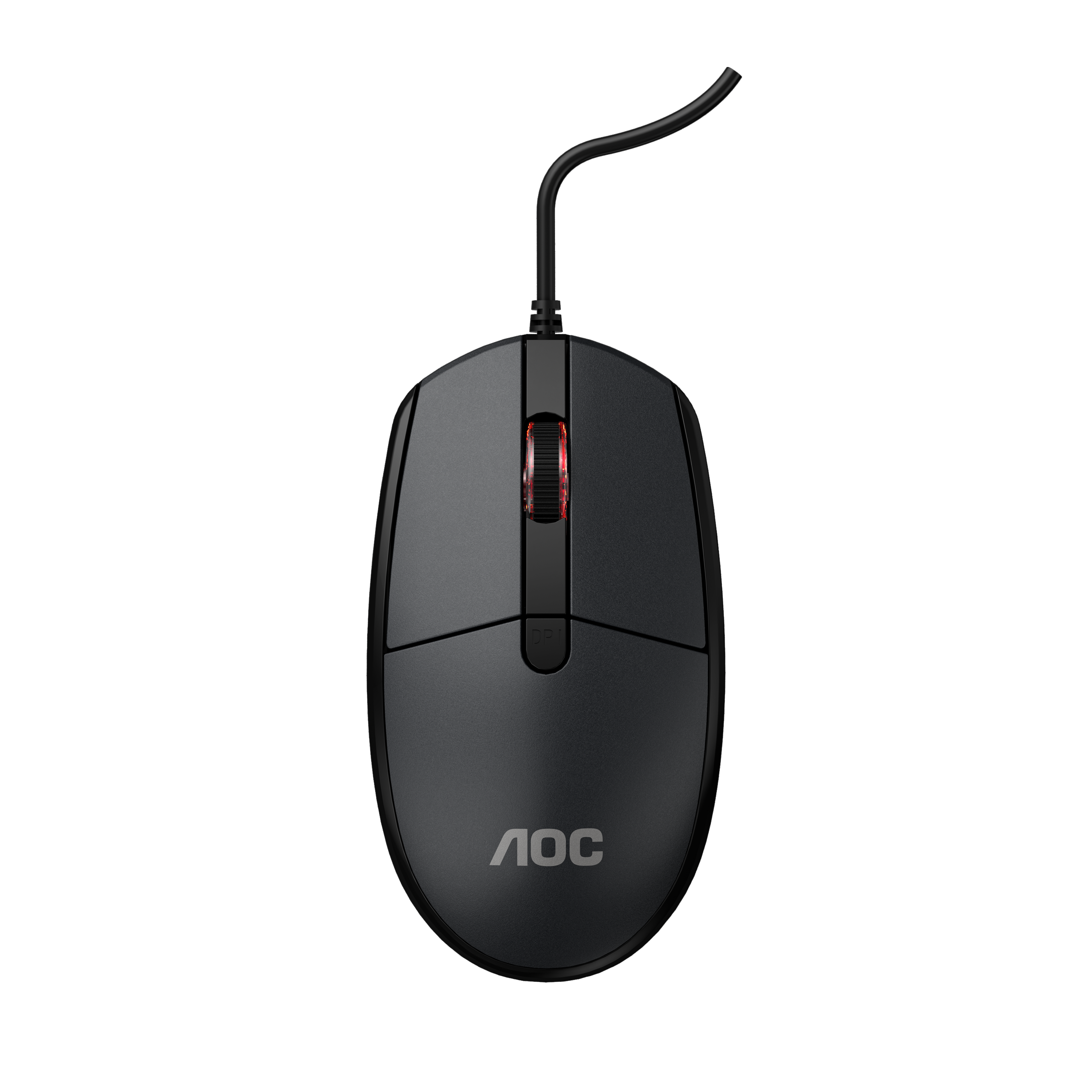 AOC MS130B/LA Wired Office Mouse USB Optical 3-Button Black