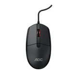 AOC MS130B/LA Wired Office Mouse USB Optical 3-Button Black