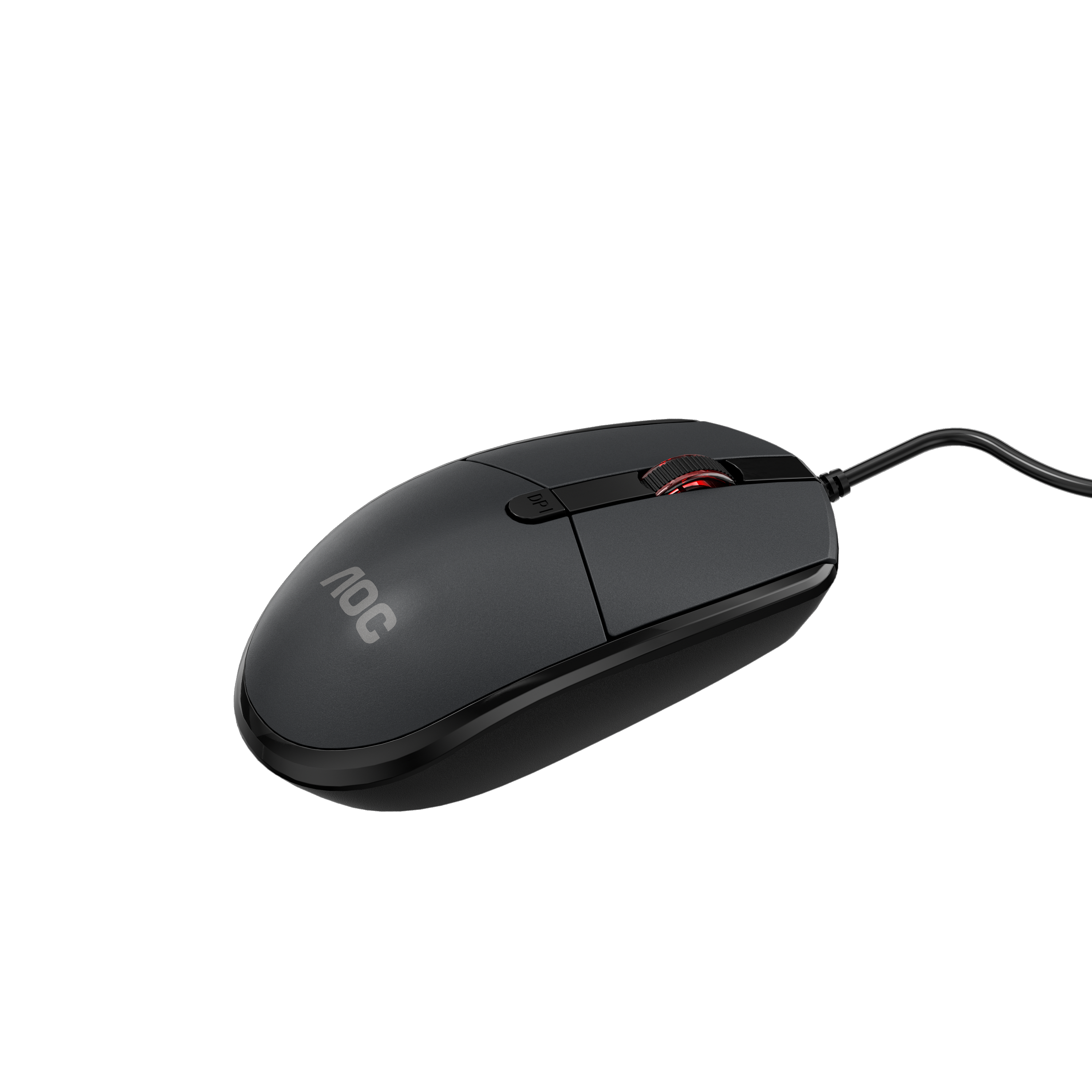 AOC MS130B/LA Wired Office Mouse USB Optical 3-Button Black