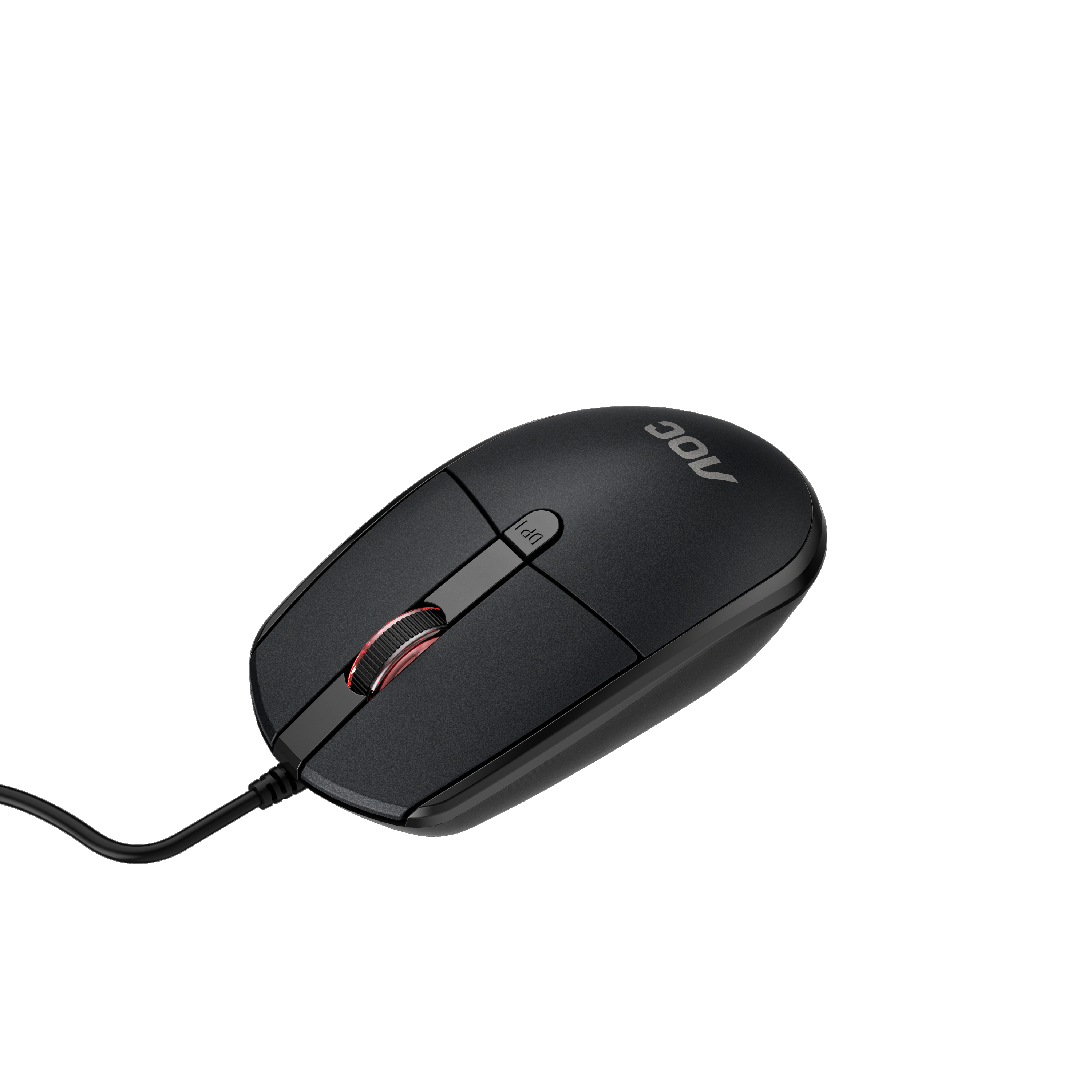 AOC MS130B/LA Wired Office Mouse USB Optical 3-Button Black