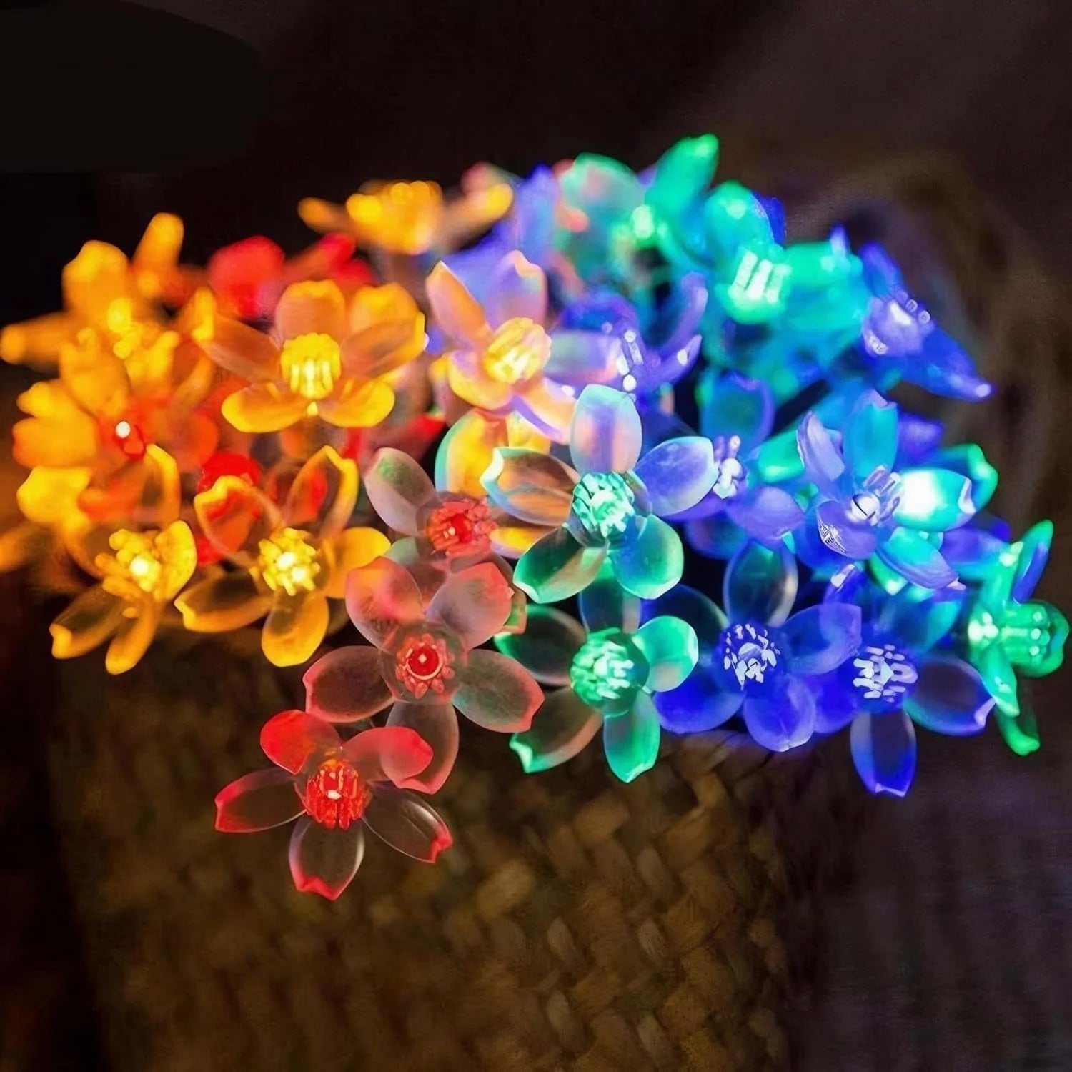 Night Lights & Ambient Lighting: BDI 6M40 Sakura lamp waterproof Christmas decoration (6-meter 40 LED)