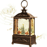 Night Lights & Ambient Lighting: BDI Lamp-LW003-Snowman Music Lantern Sculpture Christmas