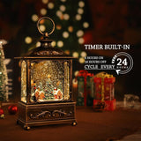 Night Lights & Ambient Lighting: BDI Lamp-LW003-Snowman Music Lantern Sculpture Christmas
