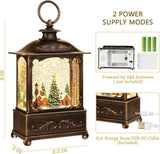 Night Lights & Ambient Lighting: BDI Lamp-LW003-Snowman Music Lantern Sculpture Christmas