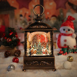 Night Lights & Ambient Lighting: BDI Lamp-LW003-Snowman Music Lantern Sculpture Christmas