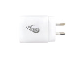 Phone Chargers: BDI 25W PD Quick Charger AU plug with USB-A and Type-C Ports