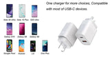 Phone Chargers: BDI 25W PD Quick Charger AU plug with USB-A and Type-C Ports