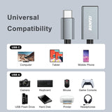 Computer Cables & Adapters: BENFEI 262GY-2P USB 3.0 USB-C to USB-A Adapter (2-pack)
