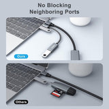 Computer Cables & Adapters: BENFEI 262GY-2P USB 3.0 USB-C to USB-A Adapter (2-pack)