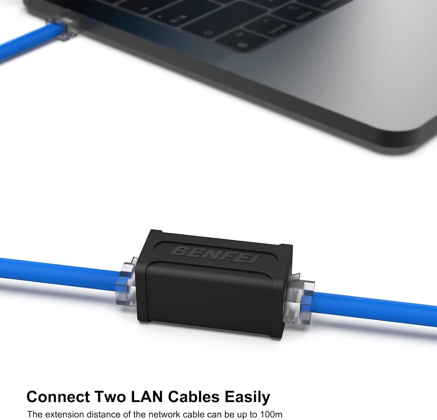 Computer Cables & Adapters: BENFEI RJ45 Inline Coupler, Cat7 Cat6 Cat5e Ethernet Coupler Female to Female