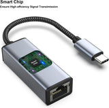 Computer Cables & Adapters: BENFEI USB-C to Ethernet Adapter (Thunderbolt 3 to RJ45)
