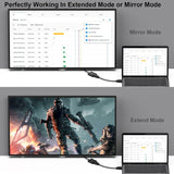 Computer Cables & Adapters: BENFEI HDMI to VGA, Uni-Directional HDMI Computer to VGA Monitor  Adapter (Female to Male) with 3.5mm Audio Jack