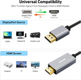 Computer Cables & Adapters: BENFEI 4K DisplayPort to HDMI 3m Cable