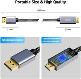 Computer Cables & Adapters: BENFEI 4K DisplayPort to HDMI 4.5m Cable