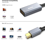 Computer Cables & Adapters: BENFEI Mini DP to HDMI Adapter (Thunderbolt Compatible)