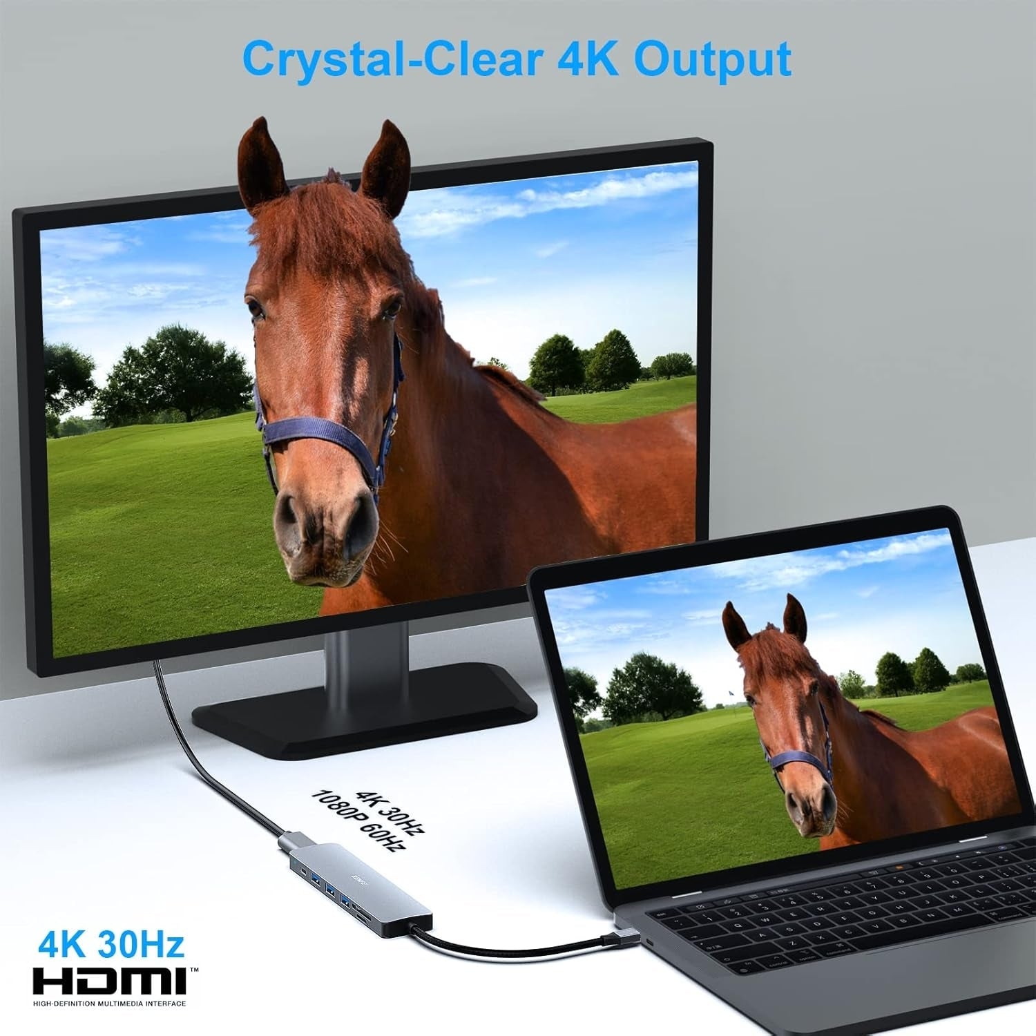 Desktops & Accessories: BENFEI USB C HUB 7-in-1
