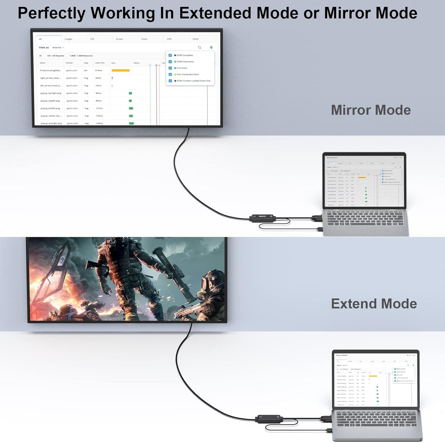 Computer Cables & Adapters: BENFEI 324BK VGA to HDMI Cable with Audio, 1080P Uni-Directional 1.8M