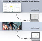 Computer Cables & Adapters: BENFEI 324BK VGA to HDMI Cable with Audio, 1080P Uni-Directional 1.8M