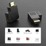 Computer Cables & Adapters: BENFEI HDMI Male to Female Right Angle 90 Degree Adapter