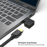 Computer Cables & Adapters: BENFEI HDMI Male to Female Right Angle 90 Degree Adapter