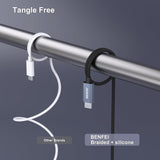 Phone Chargers: BENFEI 351SL-6F 100W USB-C to USB-C Fast Charging Cable Aluminum Shell Tangle-Free Silicone