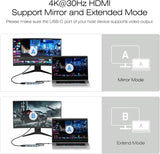 Desktops & Accessories: BENFEI USB C Hub 5-in-1 with 4K HDMI(Certified) Aluminum Case