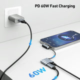 Computer Cables & Adapters: BENFEI USB C to Audio Jack Adapter with 60W Fast Charging