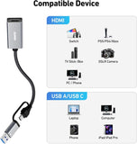 Computer Cables & Adapters: BENFEI Video/Audio Capture Card Supporting Full HD 1080P