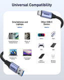 Computer Cables & Adapters: BENFEI 369GY 1M USB 3.0 to USB C Cable, 5Gbps High-Speed Data Sync & 3A Charging