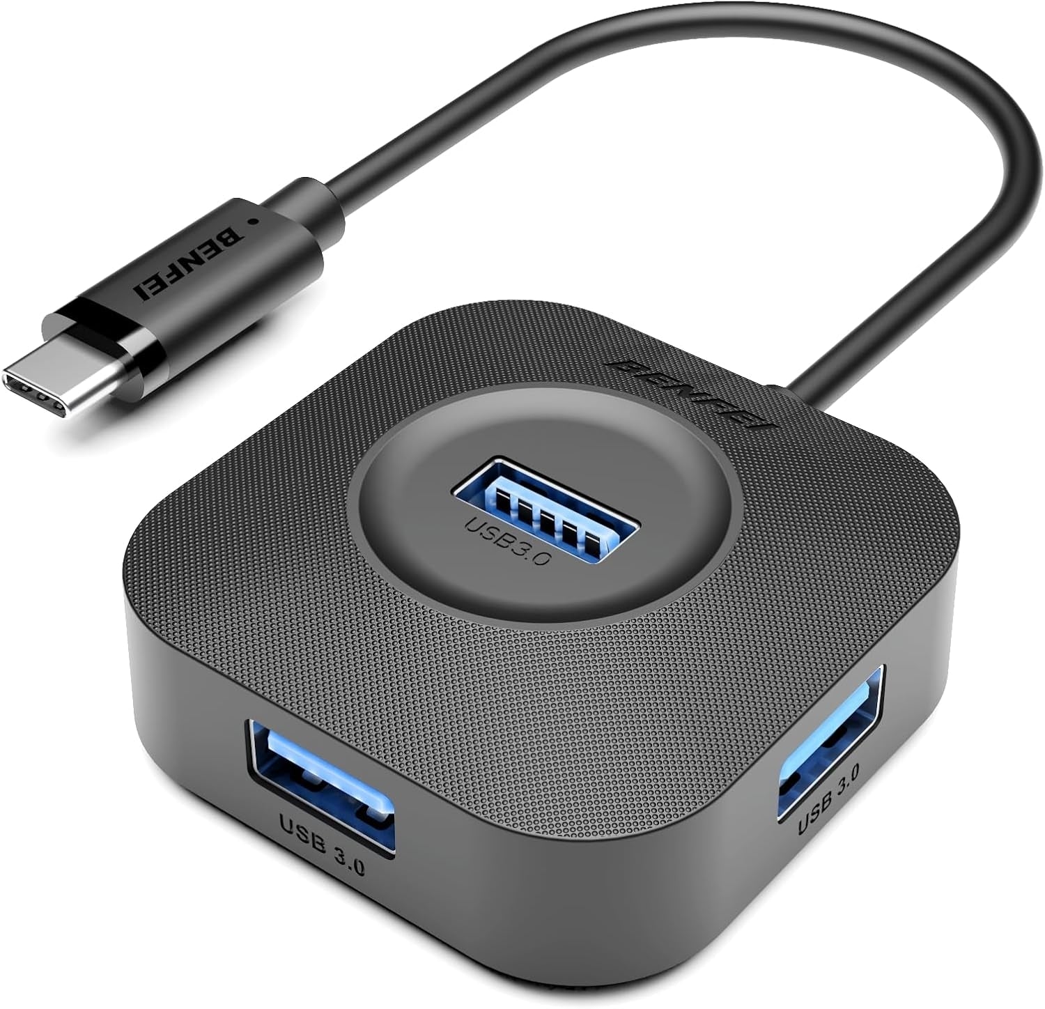 Desktops & Accessories: BENFEI 371BK USB-C 4-port USB 3.0 Hub